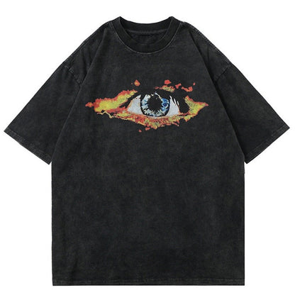 Eye Unisex Men Women Streetwear Graphic TShirt