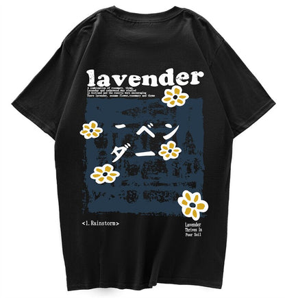 Lavender Men Women Streetwear Unisex Graphic TShirt