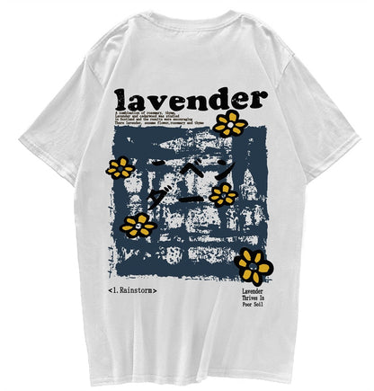 Lavender Men Women Streetwear Unisex Graphic TShirt