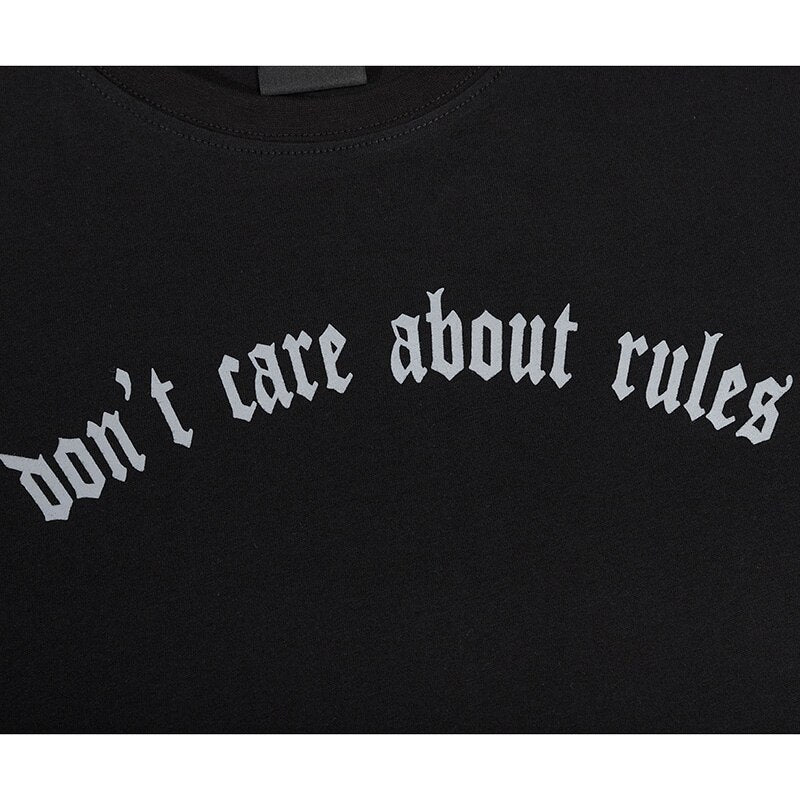 Rules Unisex Men Women Streetwear Graphic TShirt