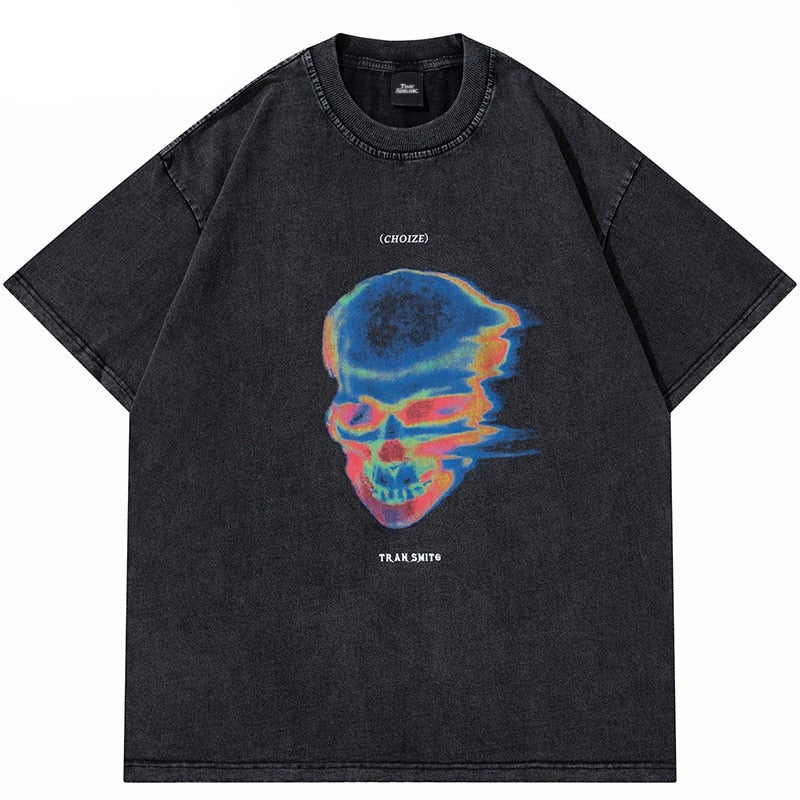 Skull Unisex Men Women Streetwear Graphic TShirt