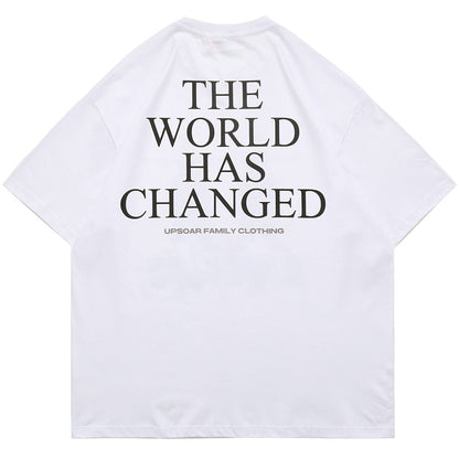 Changed Men Women Streetwear Unisex Graphic TShirt