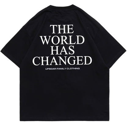 Changed Men Women Streetwear Unisex Graphic TShirt