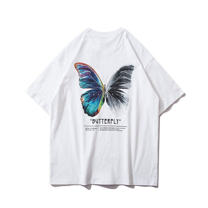 Butterfly Unisex Men Women Streetwear Graphic TShirt